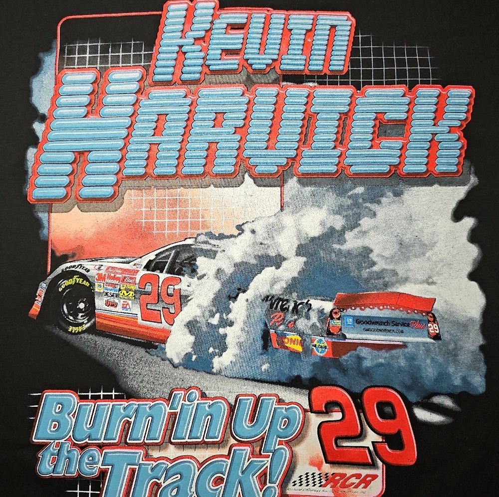#11 Vintage 90's Kevin Harvick "Burn'in Up Track"